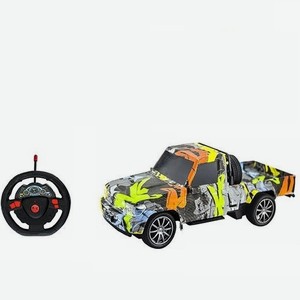 Машина на радиоуправление Sind Toys «Пикап», граффити с пультом управления