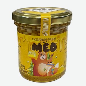 Алтайский мед с кедр орехом Altaivita ручная фасовка 200 гр