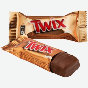 Батончик шоколадный Twix Minis с карамелью, 1кг, кг