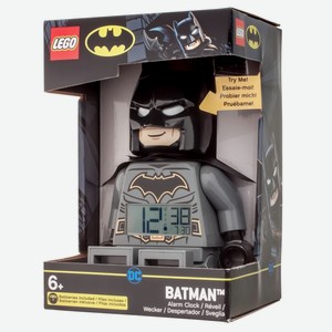 Будильник BulbBotz LEGO DC Comics Super Heroes минифигура «Batman» 7001064