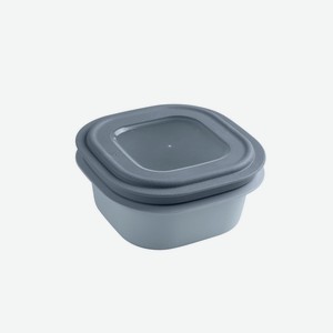 Контейнер для хранения продуктов 0.5л серо-голубой Sunware