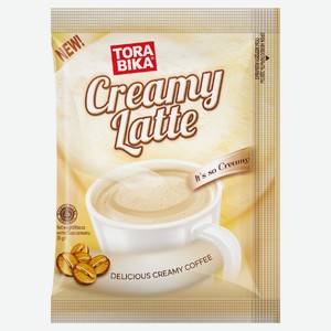 Кофейный напиток Torabika 3в1 Creamy Latte Сливочный Латте, 30 г