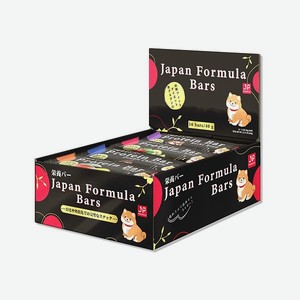 Протеиновые батончики ассорти Japan Formula Микс 4 вкуса 16 батончиков