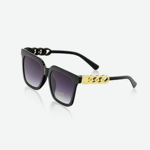 Женские солнечные очки Ameli классика ( декор цепи ) черные