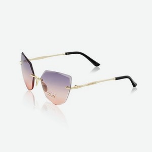 Женские солнечные очки Ameli киски градиент Серо-коричневый