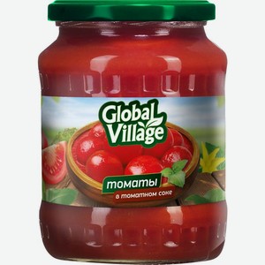 Томаты Global Village в томатном соке