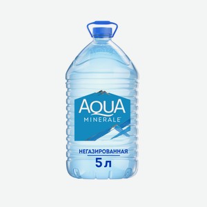 Вода питьевая негазированная Aqua Minerale 5 л, ПЭТ