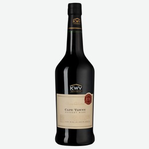 Вино ликерное KWV Classic Cape Tawny красное сладкое, 0.75л ЮАР