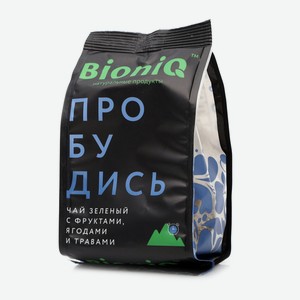 Чай зеленый с фруктами и ягодами пробудись ТМ BioniQ (БиониК)