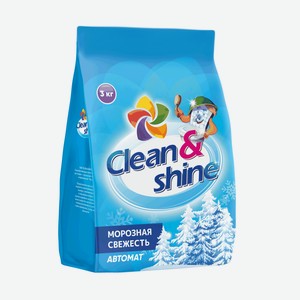 СМС CLEAN&SHINE Морозная свежесть 3кг
