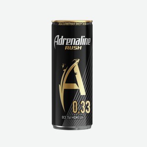 Энергетический напиток Adrenaline Rush 0,33л