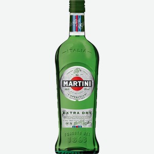 Напиток ароматизированный MARTINI Extra Dry виноградосодерж. из виноград. сырья бел. эк/сух., Италия, 0.5 L