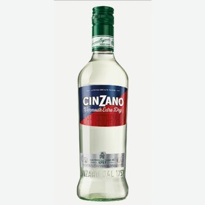 Вермут Cinzano Extra Dry 18% 0,5л