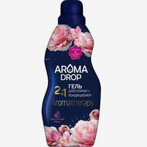 Гель д/стирки <Aroma Drop> 2в1 Aromatherapy цветочный микс 1л Россия