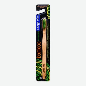 Зубная щетка <Longa Vita> бамбуковая Китай