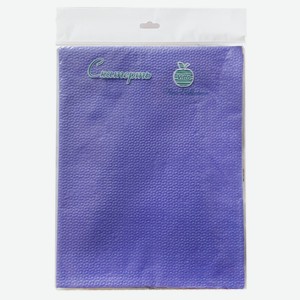 Скатерть одноразовая бумажная Vitto с полимерным покрытием фиолетова, 120х150 см