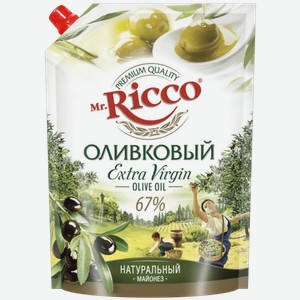 Майонез Mr. Ricco Organic Оливковый 67%
