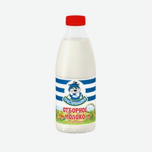 Молоко <Простоквашино> пастеризованное отборное ж3,4-6% 930мл Россия