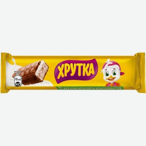 Шоколадный батончик <Хрутка> суфле/молочная начинка 43г Россия