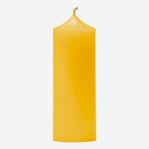 Свеча декоративная гладкая Шафран: свеча 400г