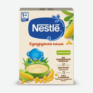 Каша <Нестле> безмолочная кукурузная кор 200г Россия