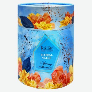Чай черный TeaTale Цветочный вальс синий, 100 г