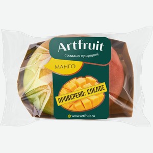 Плод спелый Артфрут манго к/у, 1 шт