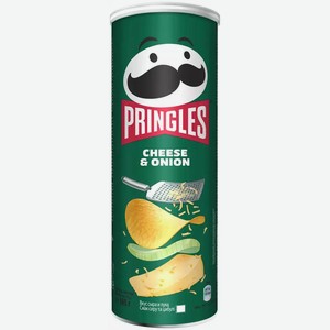 Чипсы Pringles Со Вкусом Сыра И Лука 165г
