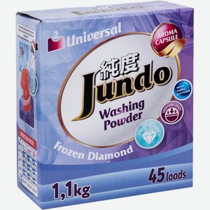 Стиральный порошок универсальный Jundo Frozen Diamond, 1,1 кг