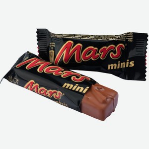 Mars Minis шоколадные конфеты с карамелью и нугой