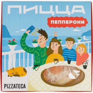 Пицца пепперони охлажденная Pizzateca