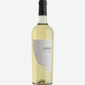 Вино 770 MILES Шардоне бел. сух., Франция, 0.75 L