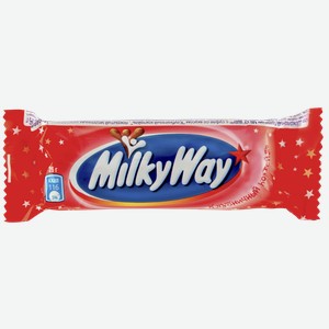 Батончик шоколадный Milky Way клубничный коктейль