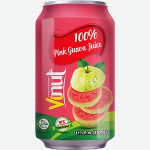 Сок VINUT Розовая гуава 100%