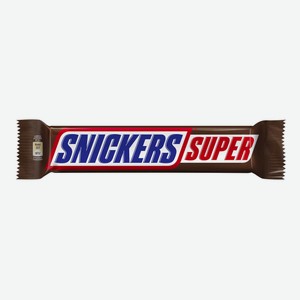 Батончик шоколадный Snickers super 0.08 кг Mars