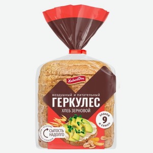 Хлеб Геркулес зерновой Половинка Хлебный Дом 0.25 кг