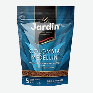 Кофе 150 г Jardin Колумбия Меделлин растворимый сублимированный м/у