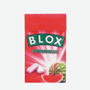 Жевательная резинка 23 гр Blox со вкусом арбуза к/уп