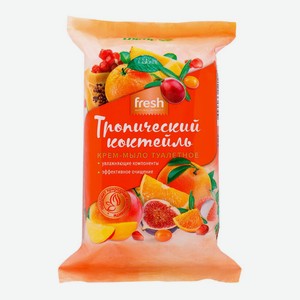 Крем-мыло 90 гр Эфко Fresh Тропический коктейль твердое м/уп