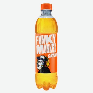 Напиток 0,5л Funky Monkey Orange безалкогольный сильногазированный ПЭТ