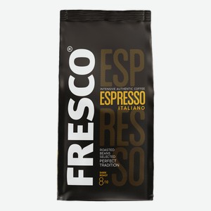 Кофе Fresco Espresso Italiano зерновой, 900г Россия