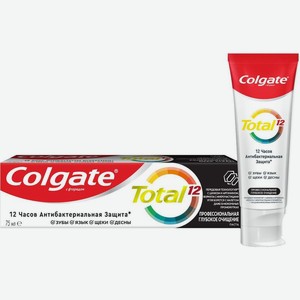 Зубная паста Colgate Total 12 Профессиональная глубокое очищение