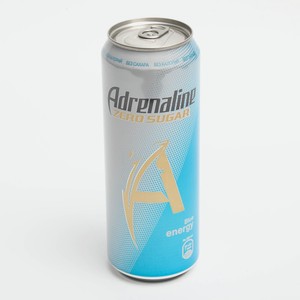 Энергетический напиток ADRENALINE Rush Vitamin Power со вкусом личи, ж/б, 0,449 л
