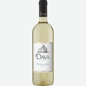 Вино  Дава Фетяска Алба  бел/сух 12% 0,75л, Румыния