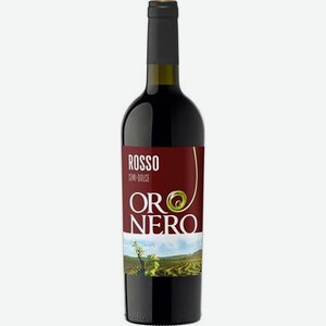 Вино красное Kuban-Vino Oro Nero полусладкое 12,5%, 750мл