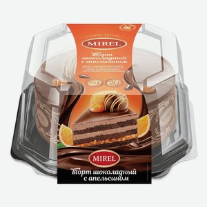 Торт Mirel Шоколадный с апельсином 700 г