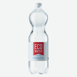 Вода 1.5 л Eco Water питьевая природная негазированная ПЭТ