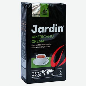 Кофе 250 г Jardin Американо крема молотый м/уп