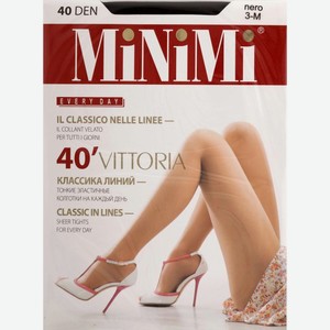 Колготки женские Minimi Vittoria/Prima 40 черные р.3