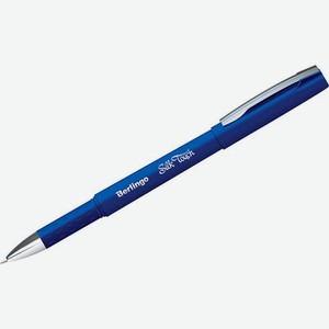 Ручка Berlingo Silk touch гелевая синяя 0.5мм